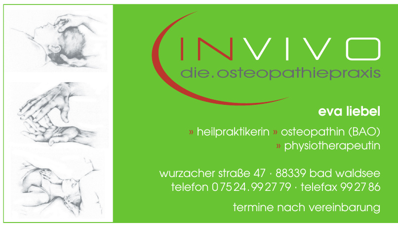Invivo - Die Osteopathiepraxis