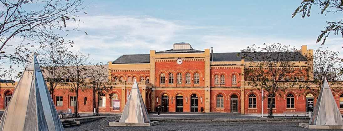 Der Bahnhof in Halberstadt. Foto: Gerald Eggert Der Bahnhof in Halberstadt. Foto: Gerald Eggert