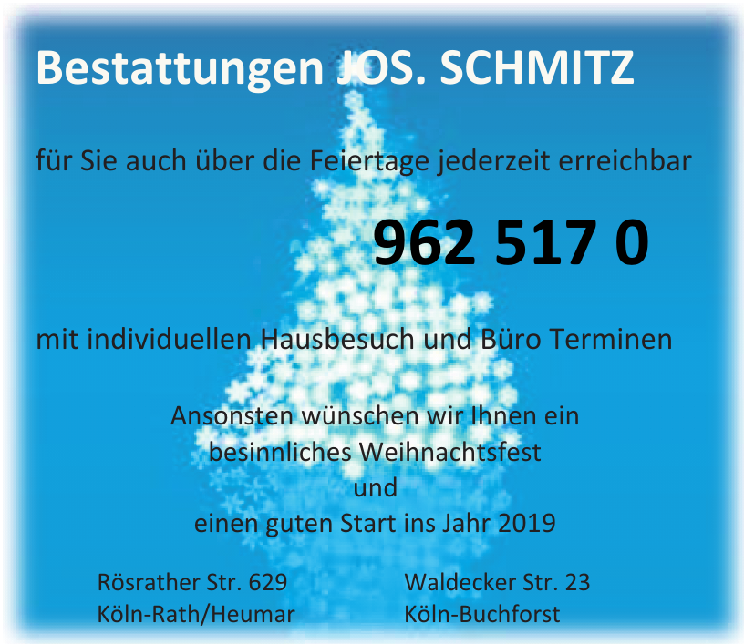 Bestattungen Jos. Schmitz Bestattungen Jos. Schmitz