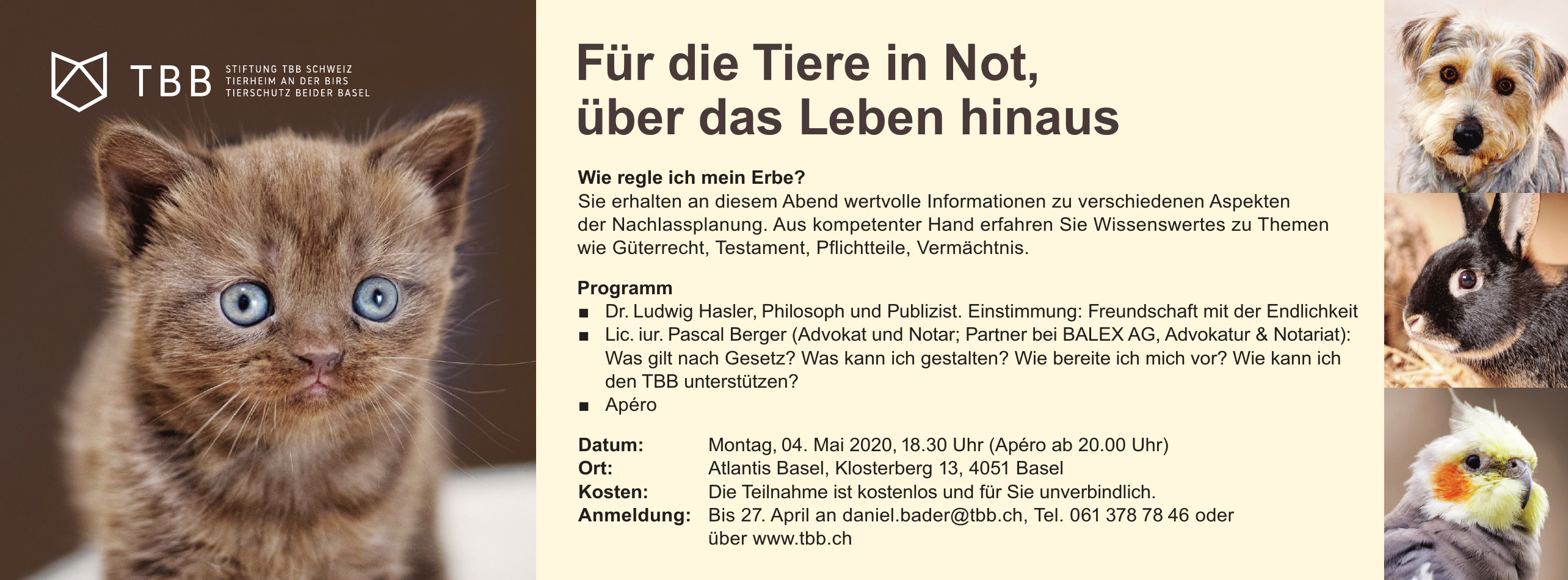 Stiftung TBB Schweiz Stiftung TBB Schweiz
