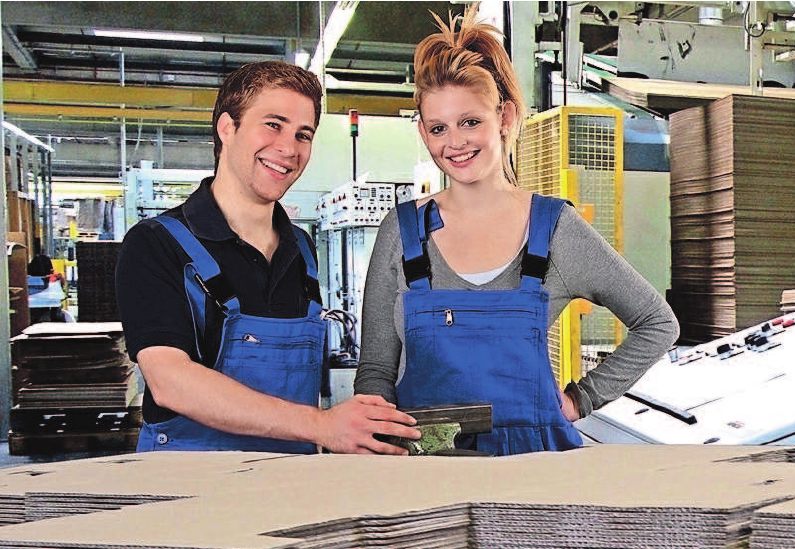 Karriere mit Zukunft in der Wellpappenindustrie. Foto: ehrenberg-bilder/fotolia.com/VDW/akz-o Karriere mit Zukunft in der Wellpappenindustrie. Foto: ehrenberg-bilder/fotolia.com/VDW/akz-o