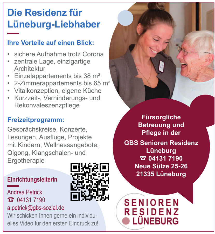 GBS Senioren Residenz Lüneburg GBS Senioren Residenz Lüneburg