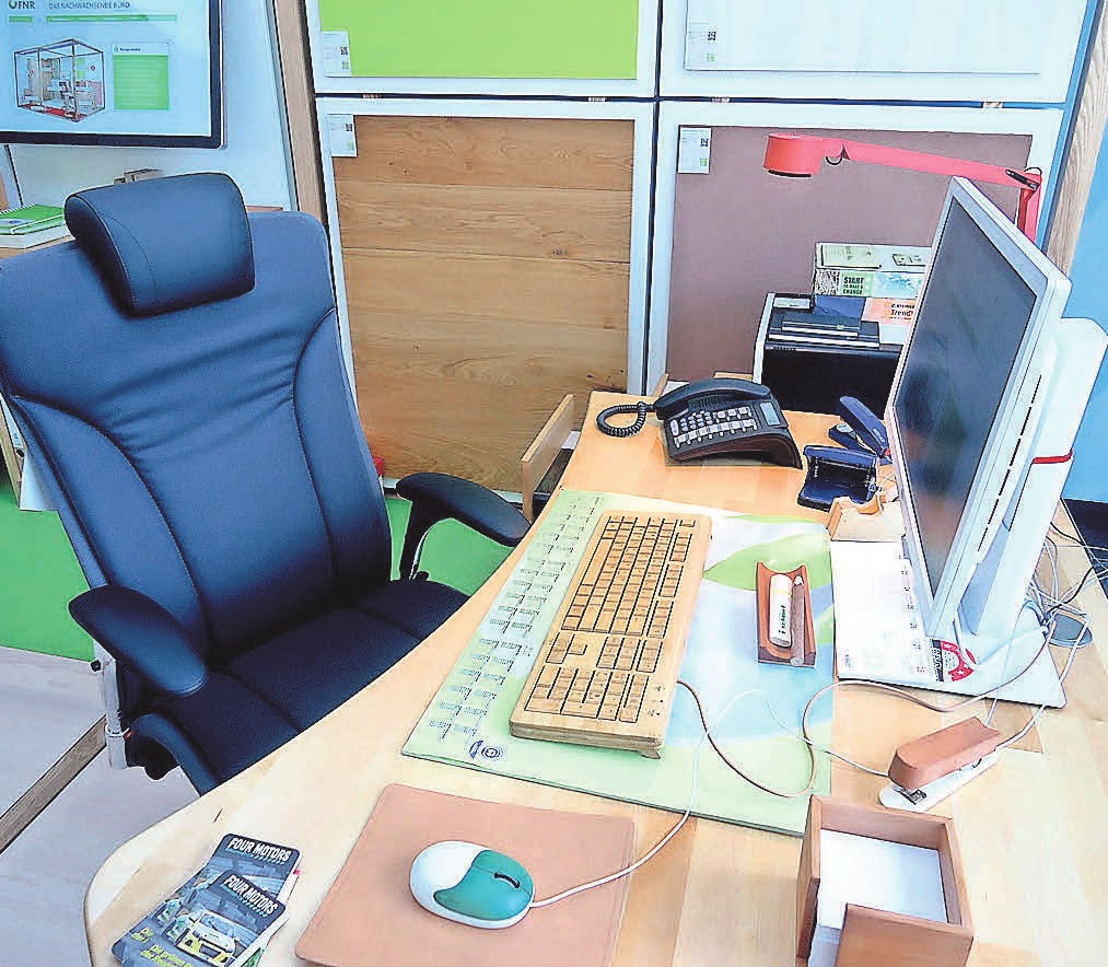 Ein gut ausgestattetes Home Office. Foto: Busche Ein gut ausgestattetes Home Office. Foto: Busche