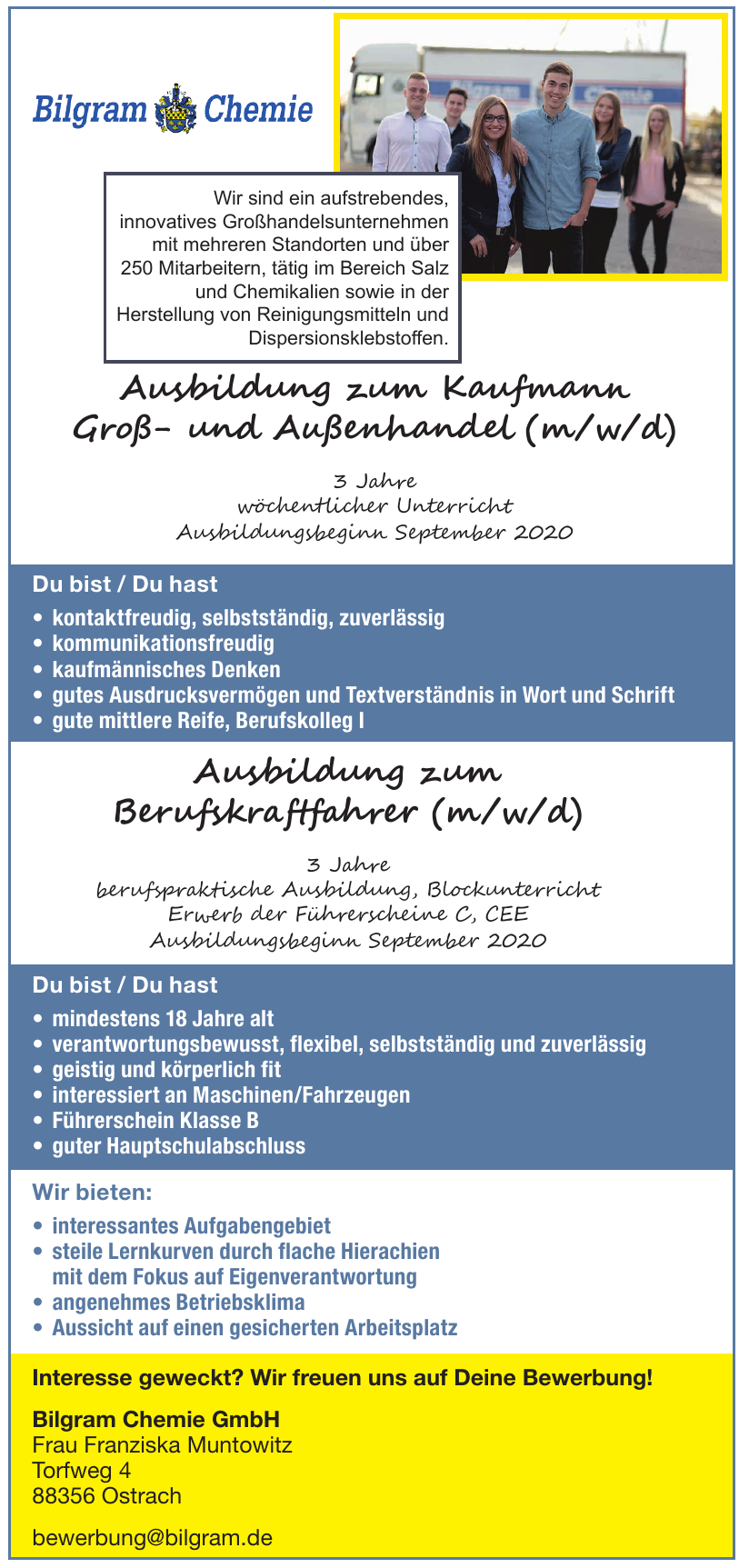 Bilgram Chemie GmbH Bilgram Chemie GmbH