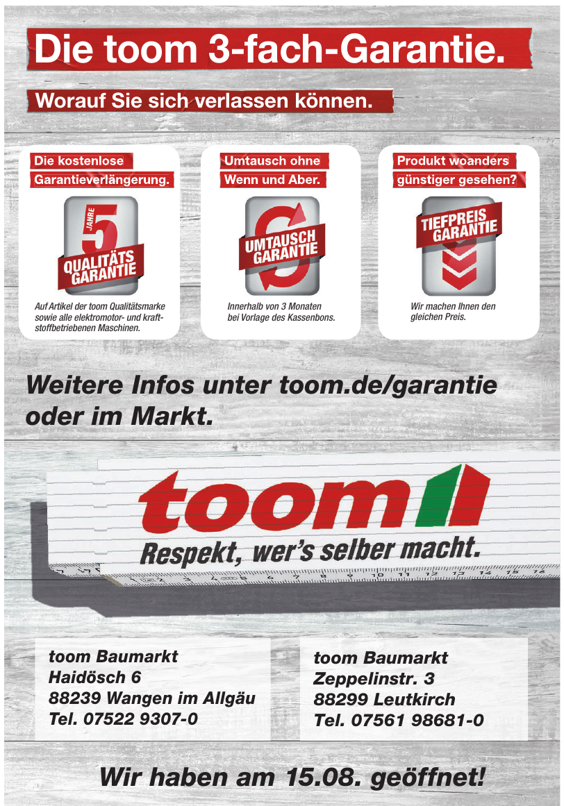 toom Baumarkt GmbH toom Baumarkt GmbH
