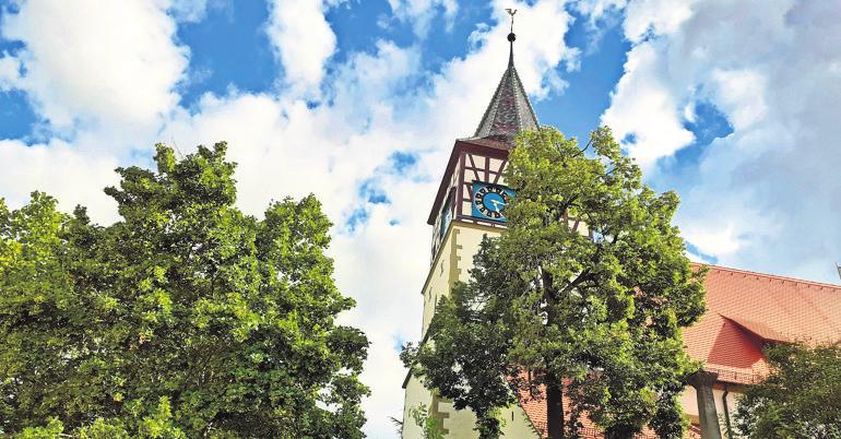 Historischer Kern: die Oswald-Kirche. Foto: z/Metsker Historischer Kern: die Oswald-Kirche. Foto: z/Metsker