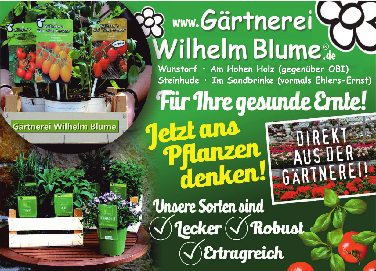 Gärtnerei Wilhelm Blume Gärtnerei Wilhelm Blume