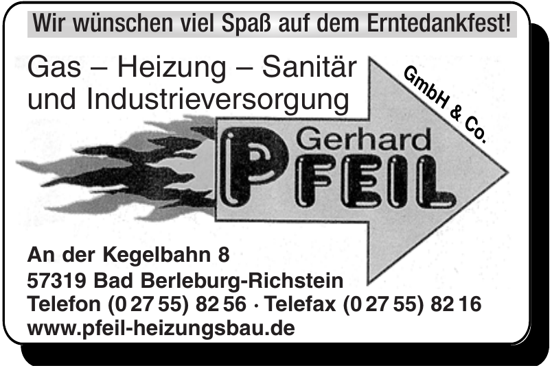 Gerhard Pfeil GmbH & Co. KG Gerhard Pfeil GmbH & Co. KG