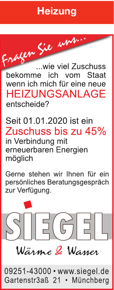 Siegel Wärme & Wasser Siegel Wärme & Wasser