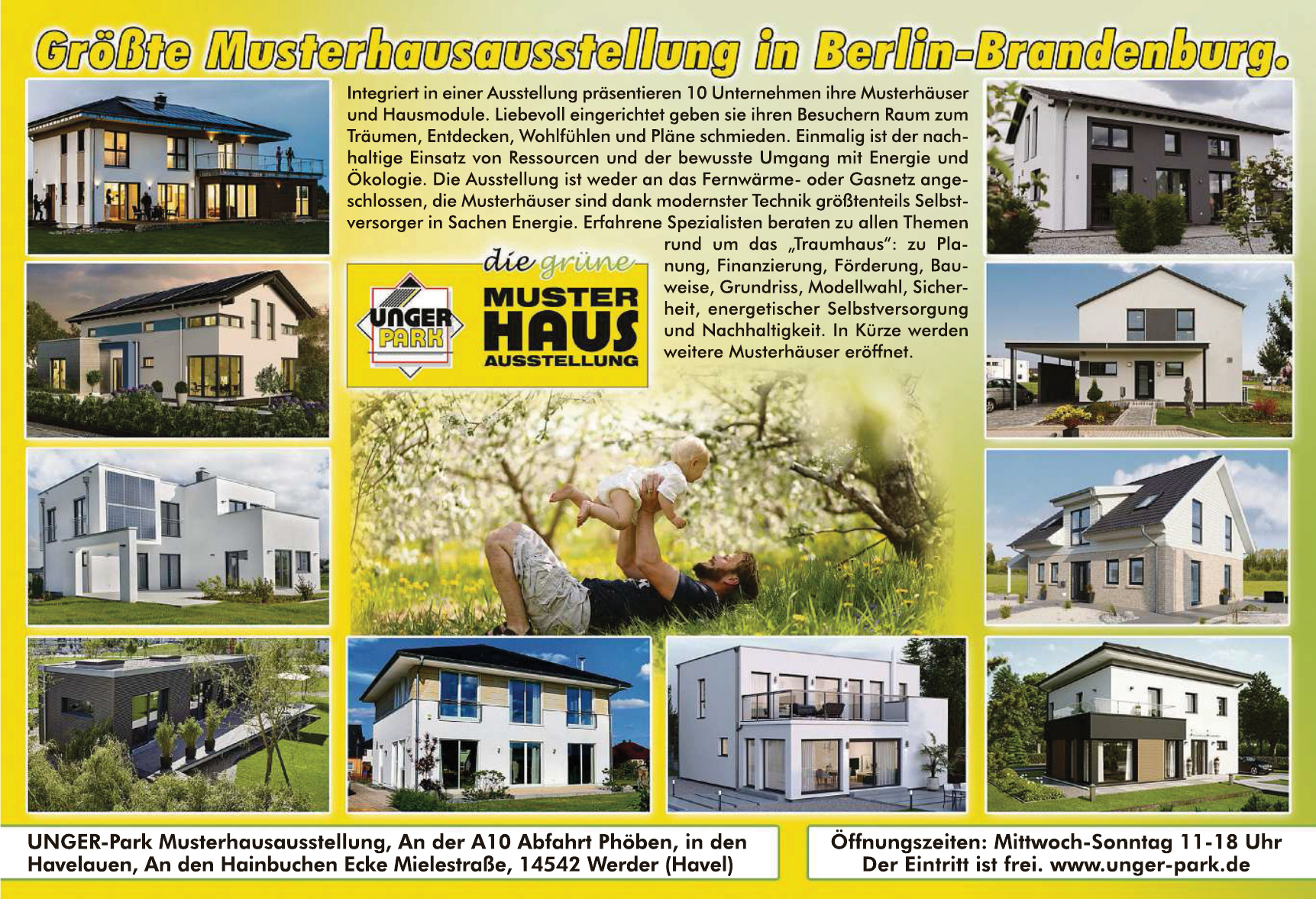 UNGER-Park Musterhausausstellung UNGER-Park Musterhausausstellung