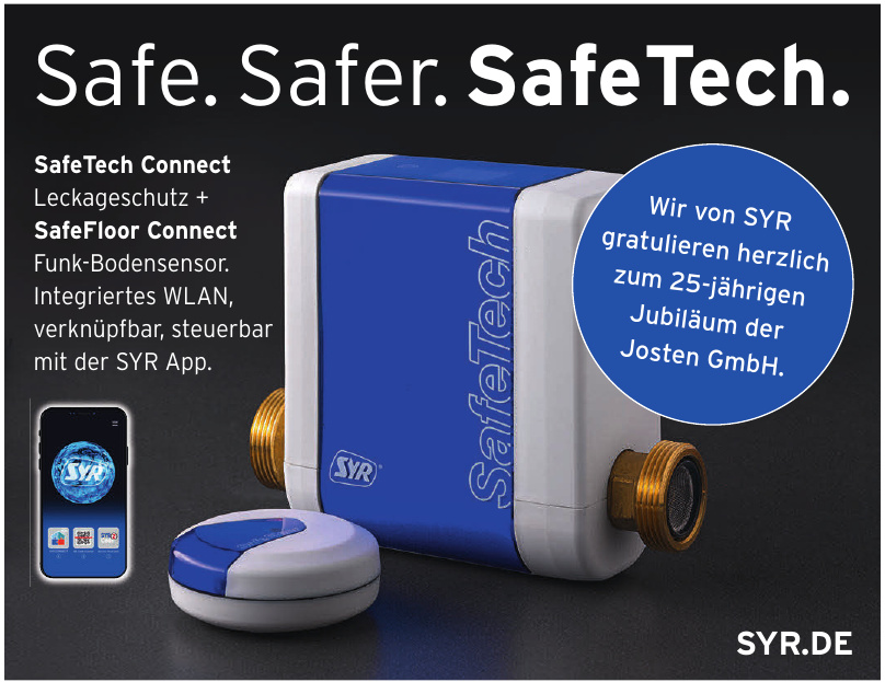 SYR SafeTech Connect SYR SafeTech Connect