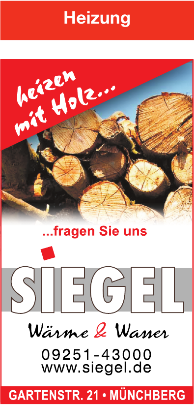Siegel Wärme & Wasser Siegel Wärme & Wasser