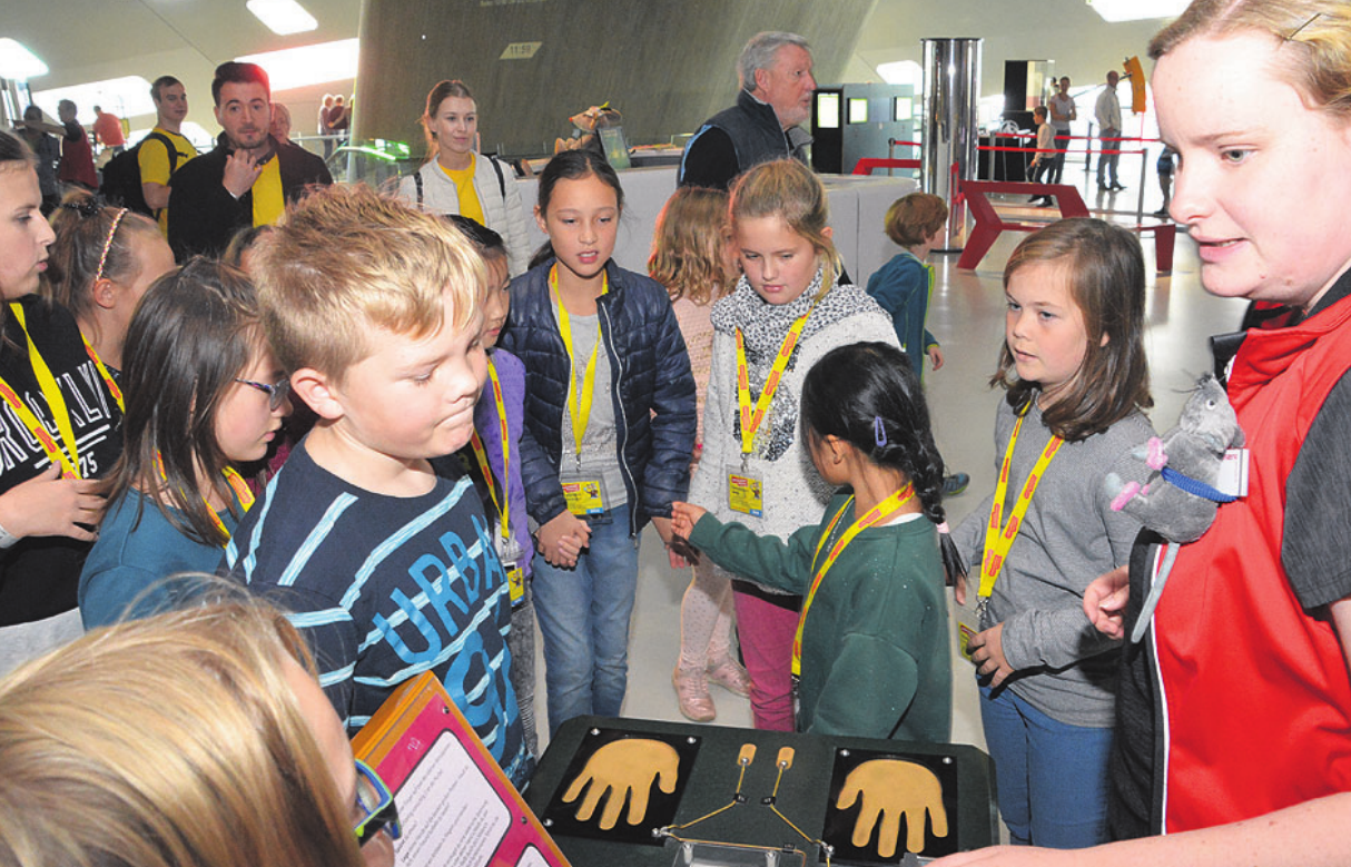 2018 war das Phaeno ein Veranstaltungsort für die Kids-Academy. Archivfoto: ph 2018 war das Phaeno ein Veranstaltungsort für die Kids-Academy. Archivfoto: ph