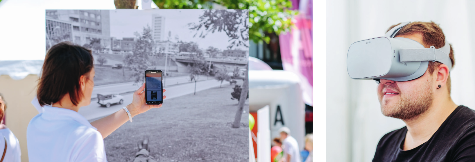 Viele Projekte aus #WolfsburgDigital wurden den Wolfsburgern zum Ausprobieren und Erleben beim diesjährigen Stadtfest zu 80 Jahre Wolfsburg vorgestellt. Fotos: Janina Snatzke Viele Projekte aus #WolfsburgDigital wurden den Wolfsburgern zum Ausprobieren und Erleben beim diesjährigen Stadtfest zu 80 Jahre Wolfsburg vorgestellt. Fotos: Janina Snatzke