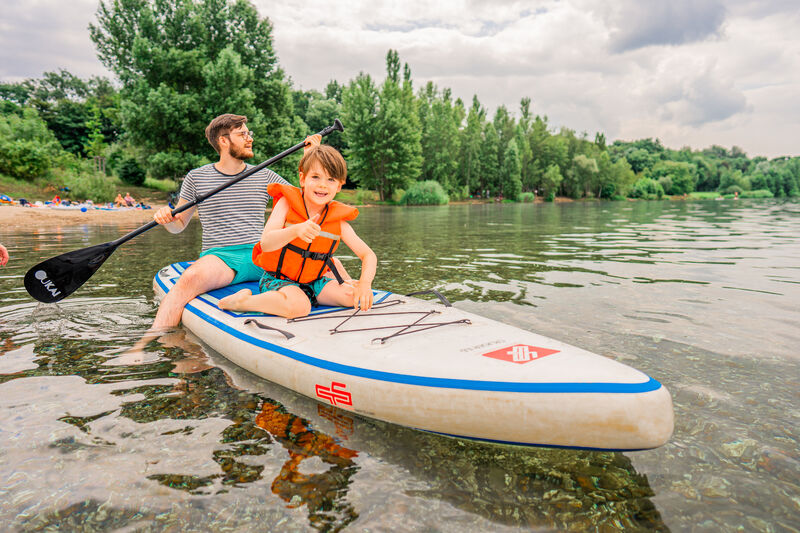 Baden, Tauchen, Surfen: Der Cospudener See © Tom Williger / Leipzig Travel