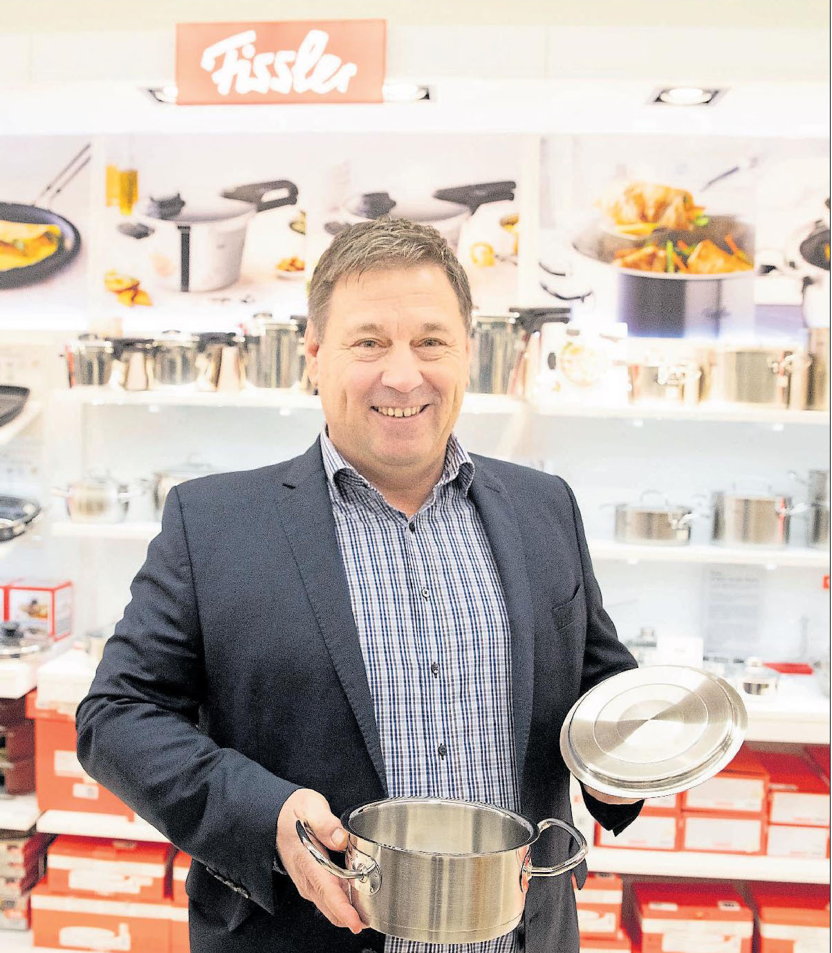 In den Augen von Thomas Backes gehört Fissler klar zu den besten Marken im Bereich von Küchengeschirr und -utensilien. In den Augen von Thomas Backes gehört Fissler klar zu den besten Marken im Bereich von Küchengeschirr und -utensilien.