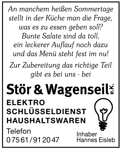 Stör & Wagensale Stör & Wagensale