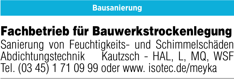 Abdichtungstechnik Kautzsch Abdichtungstechnik Kautzsch