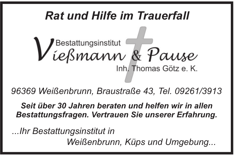 Bestattungsinstitut Vießmann & Pause Bestattungsinstitut Vießmann & Pause