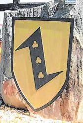 Das Jubiläums-Wappen weist den Weg zur 825-Jahr-Feier Das Jubiläums-Wappen weist den Weg zur 825-Jahr-Feier