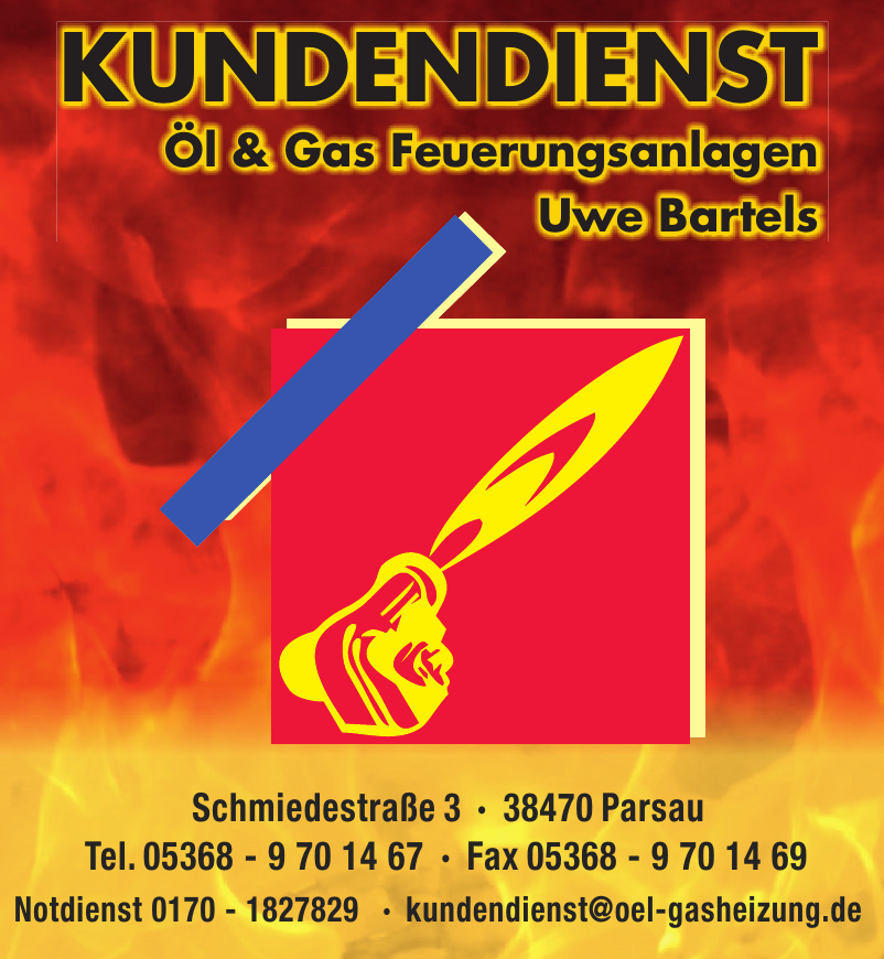 Kundendienst Öl & Gas Feuerungsanlagen Uwe Bartels Kundendienst Öl & Gas Feuerungsanlagen Uwe Bartels