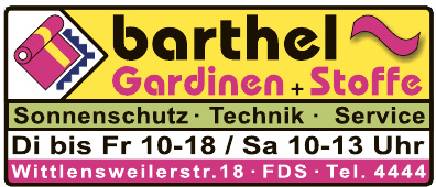 Barthel Gardinen + Stoffe