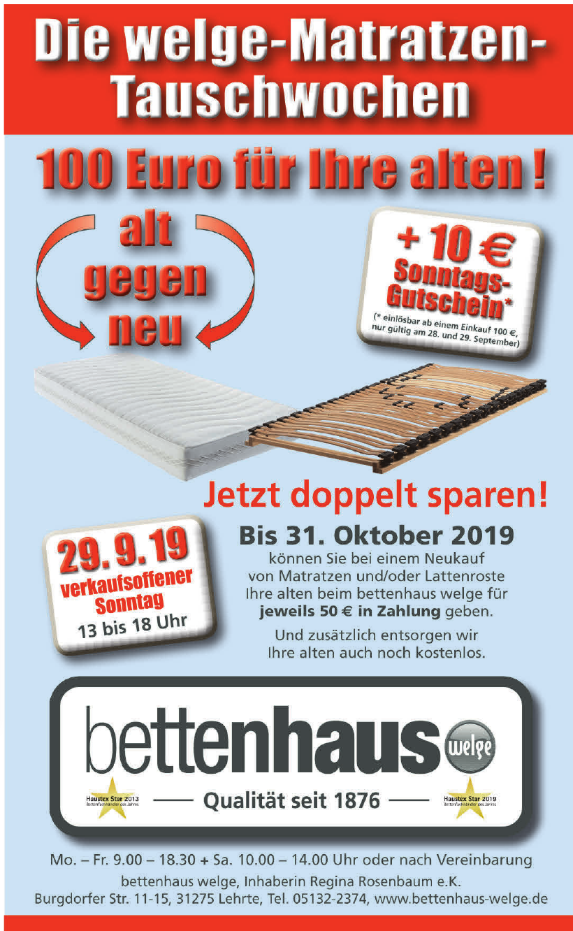 Bettenhaus Welge Bettenhaus Welge