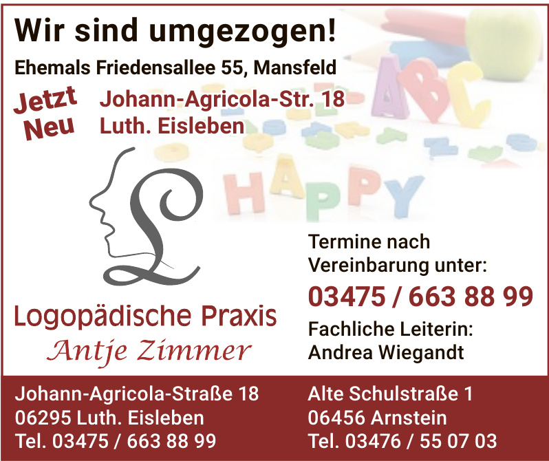 Logopädische Praxis Antje Zimmer Logopädische Praxis Antje Zimmer