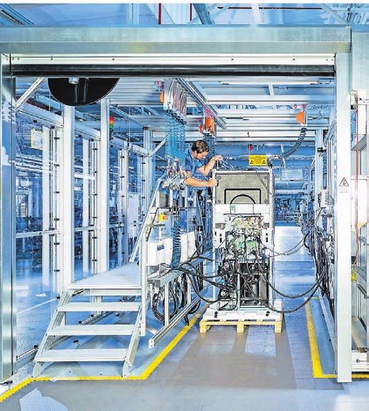 Im Prüfstand wird jede Vaillant-Wärmepumpe vor der Auslieferung auf Herz und Nieren getestet. Im Prüfstand wird jede Vaillant-Wärmepumpe vor der Auslieferung auf Herz und Nieren getestet.