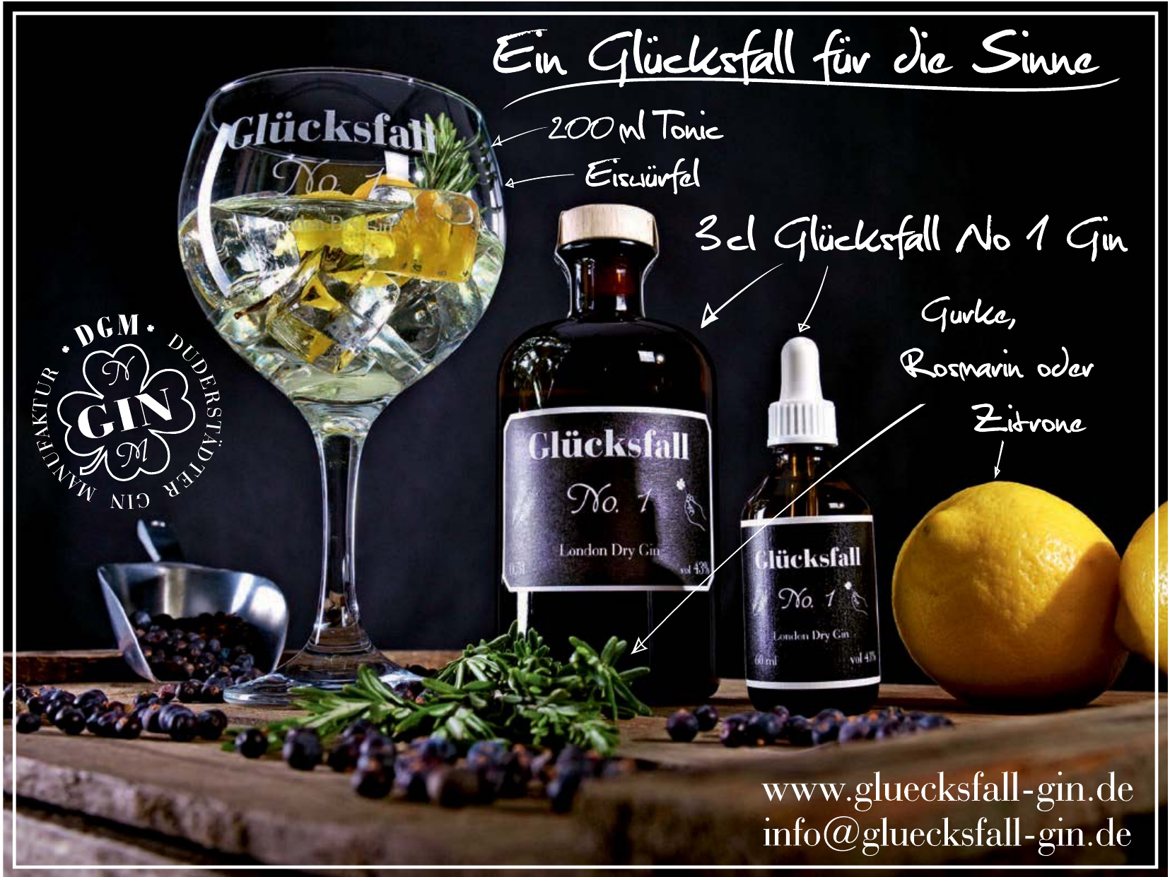 Glücksfall Gin Glücksfall Gin