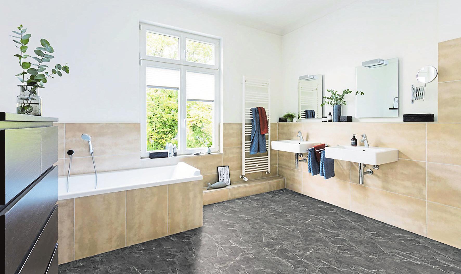 Die Fliesenvarianten gibt es in vielen markanten Designs.