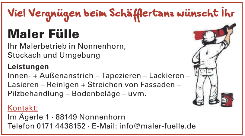 Maler Fülle Maler Fülle