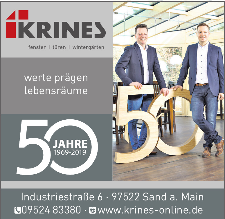 Krines - Fenster, Türen, Wintergärten Krines - Fenster, Türen, Wintergärten