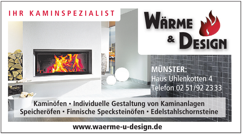 Wärme & Design Kamin- und Kachelofenbau GmbH Wärme & Design Kamin- und Kachelofenbau GmbH