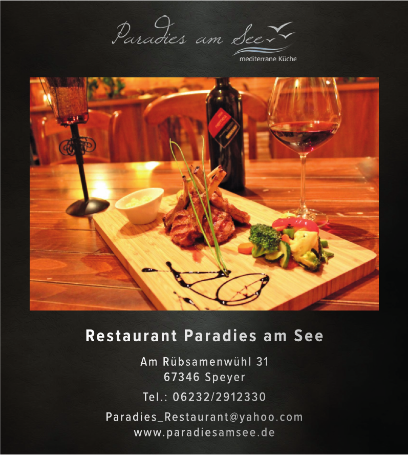 Restaurant Paradies am See Restaurant Paradies am See