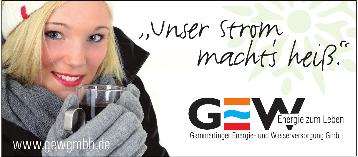 Gammertinger Energie- und Wasserversorgung GmbH Gammertinger Energie- und Wasserversorgung GmbH