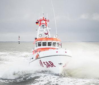 Wie ihr Schwesterschiff hilft bald die „Hamburg“ Leben retten. Foto: DGzRS – Die Seenotretter