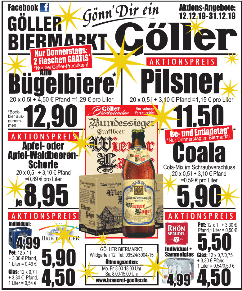 Göller Biermarkt Göller Biermarkt