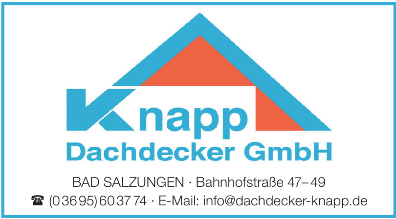 Knapp Dachdecker GmbH Knapp Dachdecker GmbH