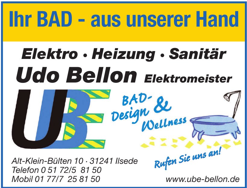 Udo Bellon Elektromeister Udo Bellon Elektromeister