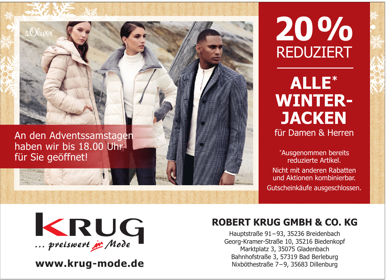 Robert Krug GmbH & Co. KG Robert Krug GmbH & Co. KG