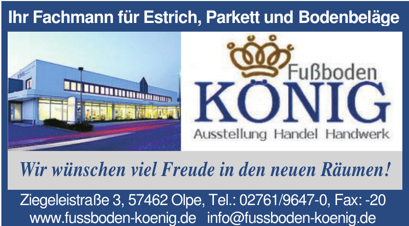 Fußboden König Fußboden König
