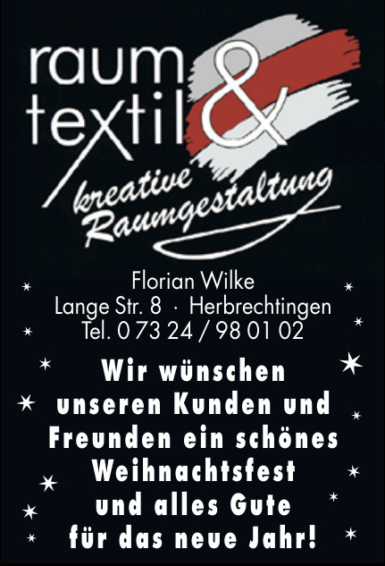 Raum & Textil Kreative Raumgestaltung Florian Wilke