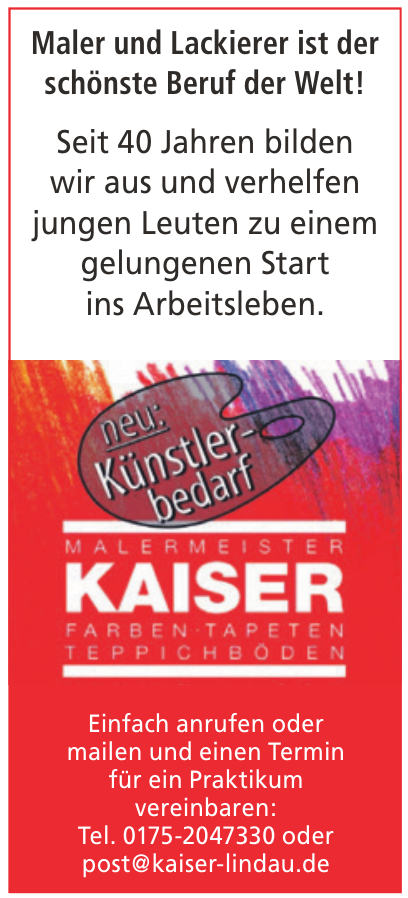 Kaiser Malerbetrieb GmbH Kaiser Malerbetrieb GmbH