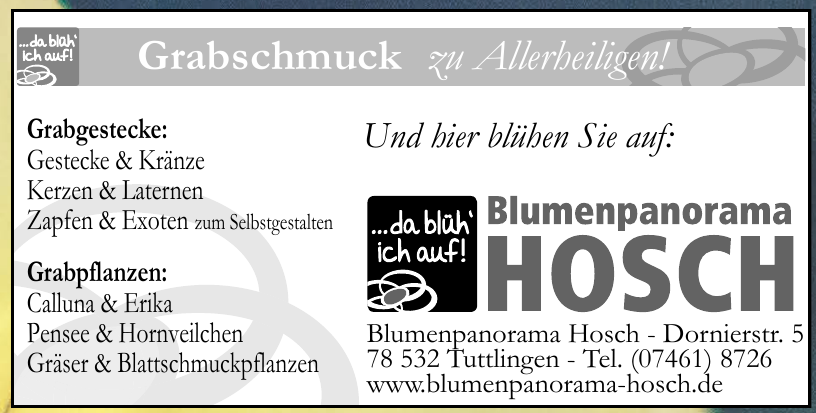 Blumenpanorama Hosch Blumenpanorama Hosch