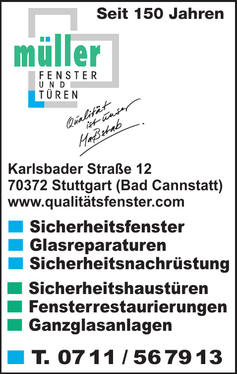 Müller Fensterbau GmbH