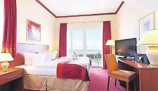 Die Turmsuite bietet besonderen Komfort. Die Turmsuite bietet besonderen Komfort.