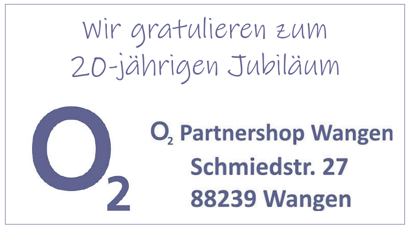 O2 Partnershop Wangen O2 Partnershop Wangen