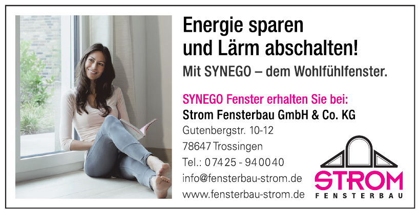 Strom Fensterbau GmbH & Co. KG Strom Fensterbau GmbH & Co. KG