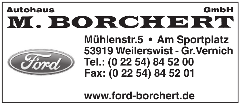 Autohaus M. Borchert GmbH Autohaus M. Borchert GmbH